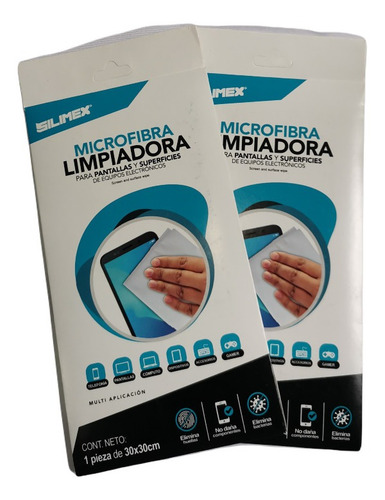 Imagen 2 de 2 de Microfibra Limpiadora Silimex 30x30