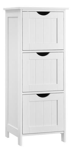 Vasagle Gabinete Mueble Organizador Para Baño Mbbc50wt