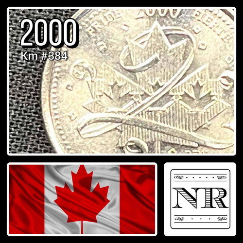 Canada - 25 Cents - Año 2000 - Km #384 - Orgullo