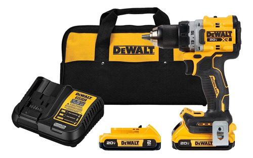 Taladro Compacto 1/2  20v Max 2amp Dcd800d2-b3 Dewalt