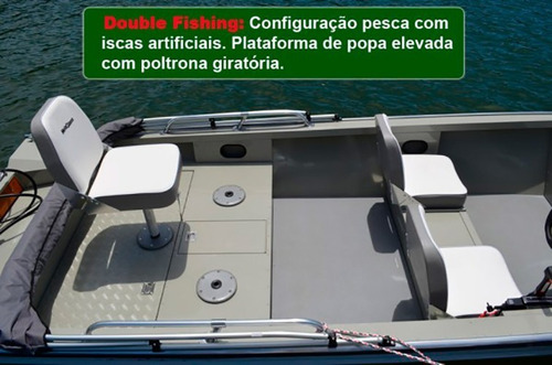 Savage 5513 Double Fishing C/ Mercury 60 4t Pronta Entrega