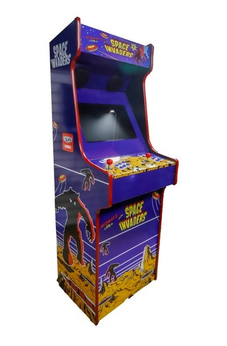 Imagen 1 de 8 de Arcade Mueble Zapata Fichin Pantalla 24 Pulgada Multijuegos