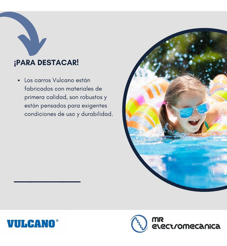 Imagen 4 de 10 de Carro Porta Bomba Vulcano Filtro Vc30 - 104055