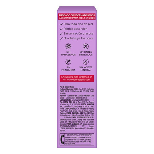 Imagen 3 de 9 de Serum Revitalift Loreal Paris Ácido Hialurónico 30ml