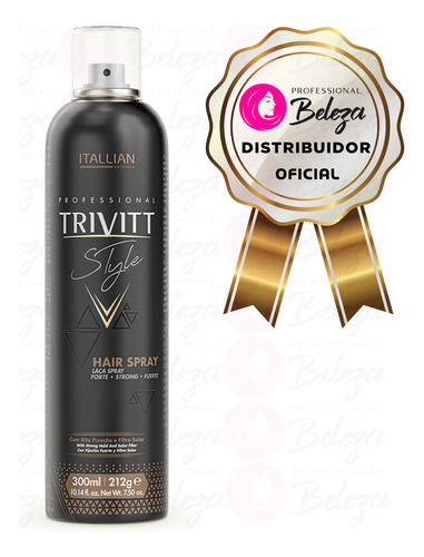 Itallian Trivitt Hair Spray Style Laca Forte 300ml
