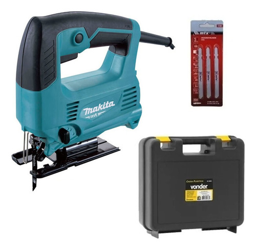 Serra Tico-tico 450w M4301b Makita + Maleta E Jg De Lâminas