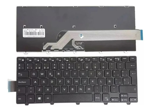 Teclado Dell Inspiron 14-3000 Serie 3458 3451 3441 3442 3443