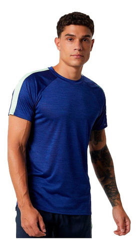 Remera New Balance Running Hombre Fast Flight Azul-vde Cli