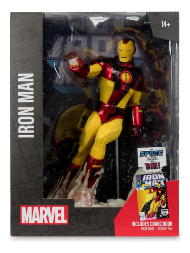 Mcfarlane Marvel Collection: Iron Man Num 256 Escala 1/6