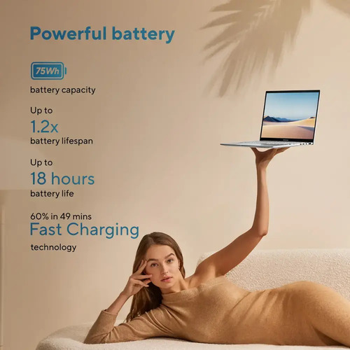 Asus Zenbook 14 Oled Touch, I9-285h, 32gb, Intel Arc, 1tb