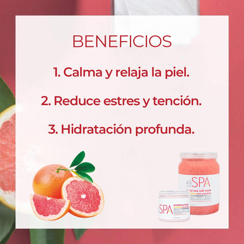 Crema BCL Spa Be Care Love en pote 1.892kg pomelo