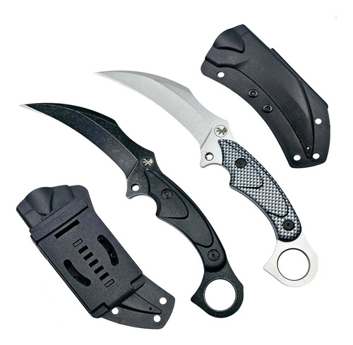 Faca Karambit Microtech Fulltang C/ Coldre Em Kydex E Trava!