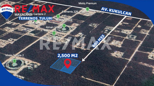 Oportunidad Terreno De 2500 M2 A Menos De 900 Mts De La Playa De Tulum Region 8