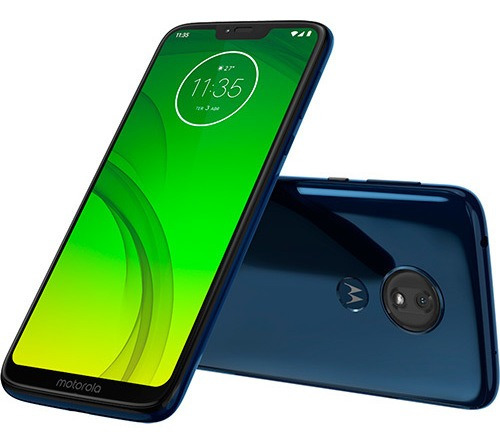 Motorola Moto G7 Power 64gb - Azul Navy - Produto Usado!