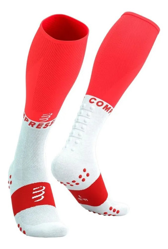 Calcetines Trail Compressport Full Oxygen Rojo Su00050b3089