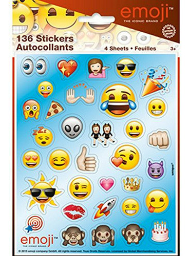 Conjunto De Pegatinas De Emojis Únicos - Diseños Variados, 4