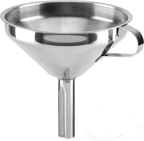 Embudo De Cocina De Acero Inoxidable 14 Cm Diámetro