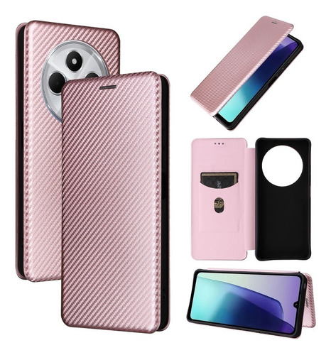 Capa De Fibra De Carbono Para Redmi 14c/note 14 Pro/k70