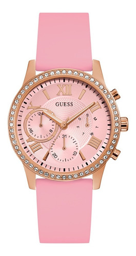 Reloj Guess Solar Dama W1135l2 Rosa