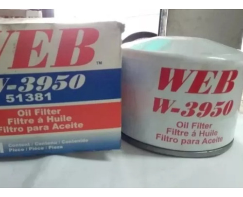 Filtro Aceite Motor Isuzu Caribe 442 2.3 2.6 Web