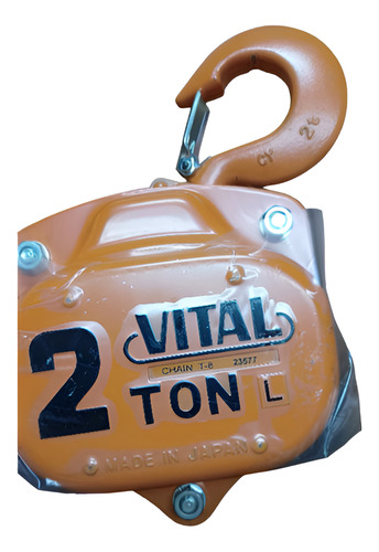 Señorita Polipasto Cadena 2ton Vital