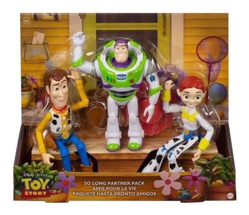 Imagen 1 de 5 de Promo Set 3 Figuras Toy Story Articuladas Jessie, B