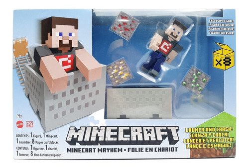 Set Minecraft Figuras Pack Acuatico