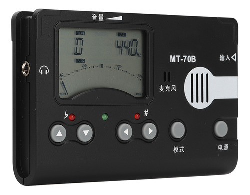 Mt 70b Guzheng Tuner Digital Mt 70b, Generador De Tonos, Tam