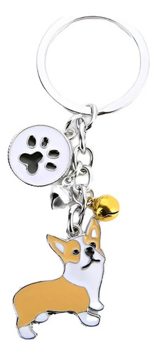 T Chaveiro Corgi Pet Chaveiro Pegada De Cachorro