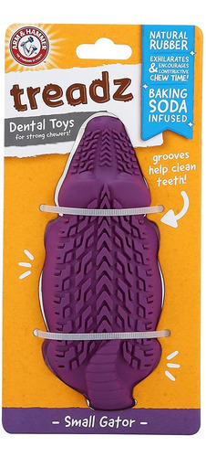 Imagen 2 de 8 de Arm & Hammer Super Treadz Gator & Gorilla Chew Toy For Dogs