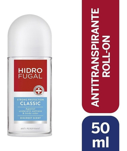 Hidrofugal Antitranspirante Roll On 50 Ml.