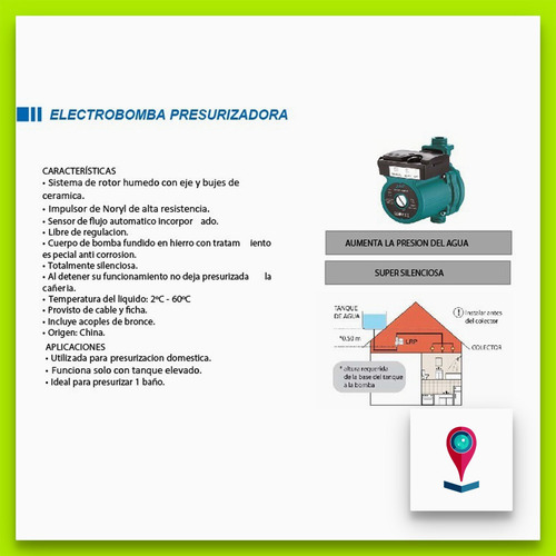 Imagen 4 de 5 de Leo Lrp15-90a/160 Bomba Presurizadora C/sensor De Flujo