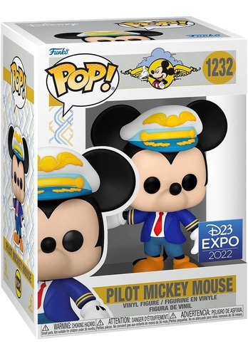 Funko Pop Disney Pilot Mickey Mouse D23 Expo2022