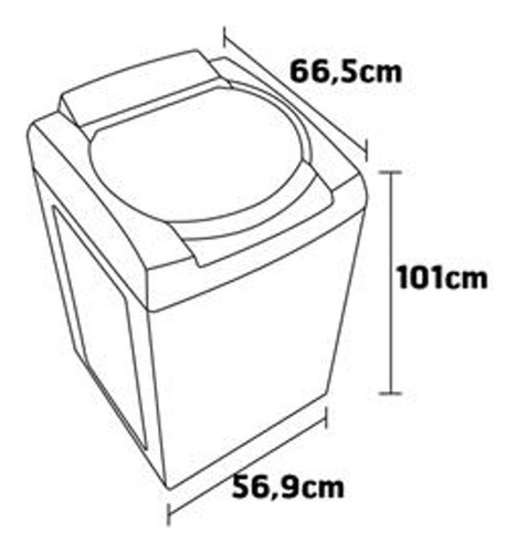 Lavadora De Roupas Consul Cwb09ab 9kg 15 Programas