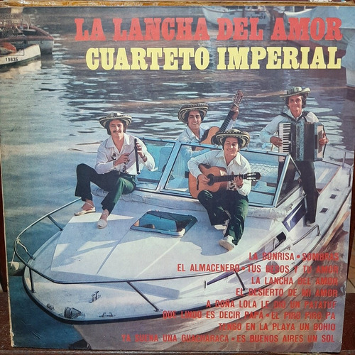 Vinilo Cuarteto Imperial La Lancha Del Amor C5