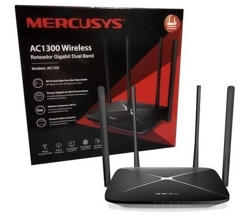 Router Mercusys  Ac1300 | Ac12g | Gigabit  Doble Banda Wifi