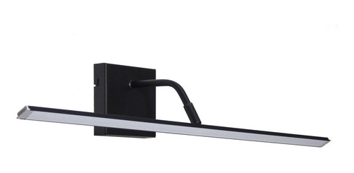 Imagen 5 de 10 de Aplique Pared Móvil Cuadra Interior Baños Luz Led 40cm