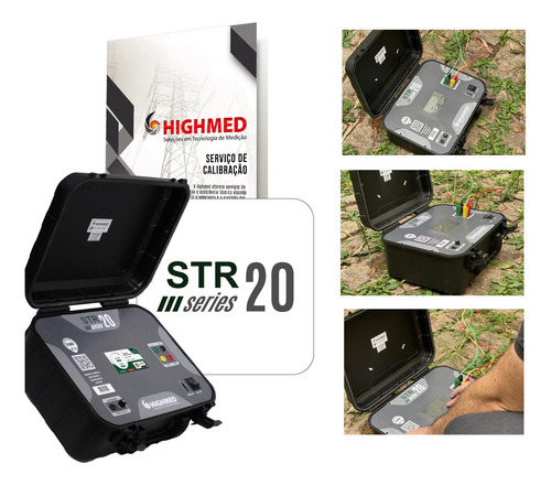 Terrômetro Highmed Str-20, Corrente Até 145ma
