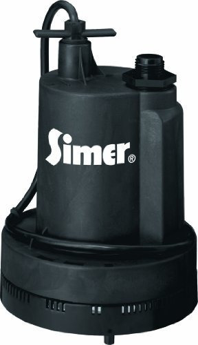 Bomba Utilitaria Sumergible Simer 2305-04 Geyser Ii De 1/4 H