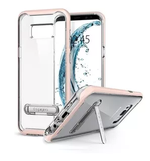 Capa Spigen | Galaxy S8 5.8 | Crystal Hybrid Clear / Pink