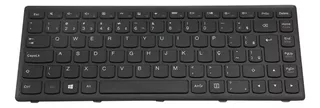 Teclado Lenovo Ideapad G400s Touch Preto Com Moldura Preta Idioma Português Brasil