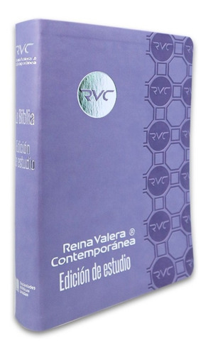Biblia De Estudio Reina Valera Contemporánea/ Morado