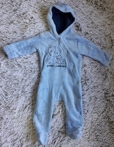 Enterito Pijama Plush Niño Bebe 12 M Bas Baby