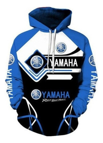 Playera Sudadera Con Capucha Yamaha Hombre Envío Grati Tenis