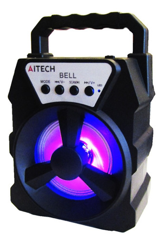Parlante 3 Pulgadas Bluetooth Aitech Bell Modelo Hf-s337