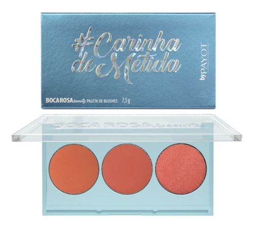 Boca Rosa - Paleta De Blush - Carinha De Metida