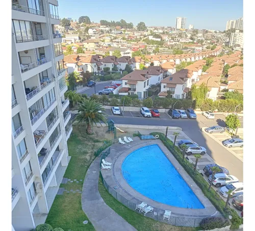 Arriendo Departamento 72m2 De 2d 2b Estacionamiento Concón