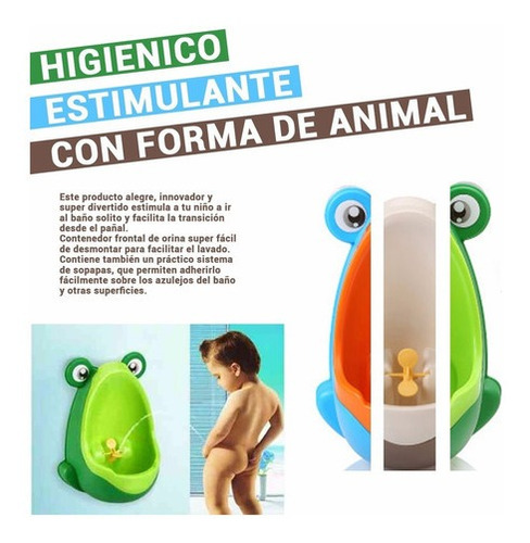 Pelela Mingitorio De Niño Estimulación Divertidos Mvd Sport