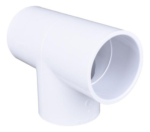Tee Pvc 1 1/2 Pulgadas Cementar Cedula 40 Paq. 10 Color Blanco