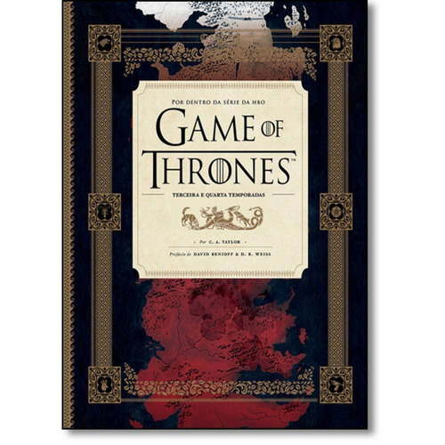 Livro Game Of Thrones Por Dentro Série Hbo 3 E 4 Temporada #